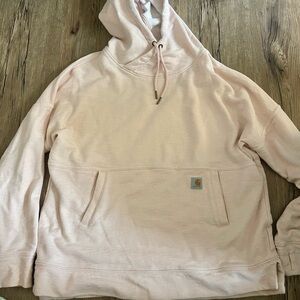Carhartt Light pink hoodie